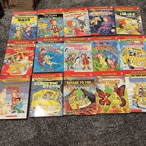 Magic school bus chapter books